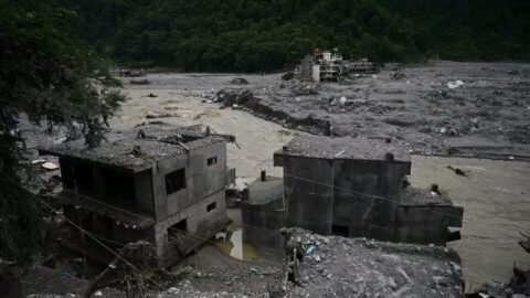 Sturzflut in Nepal